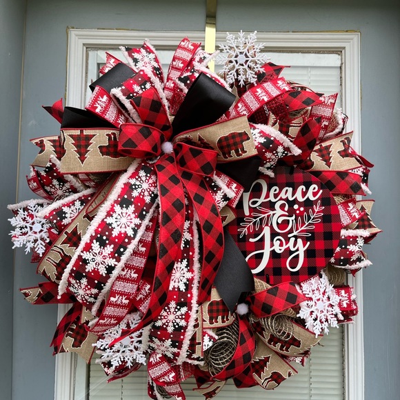 Farmhouse Christmas Wreath